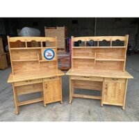 Bàn học sinh liền kệ có đồng hồ siêu tiện lợi