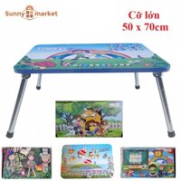 Bàn học sinh xếp gọn cỡ lớn 50 x 70 cm, bàn dành cho học sinh, sinh viên, trẻ em