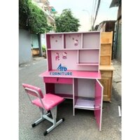 BÀN HỌC VÀ GHẾ CHO BÉ - BÀN HỌC GỖ ÉP GIÁ RẺ HCM