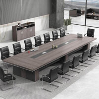 Bàn Họp Chân Gỗ Hiện Đại 4m2 BH74