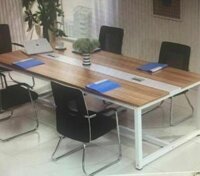 Bàn họp chân sắt 2,4m – C422