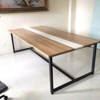 Bàn họp chân sắt 2,4m – C430