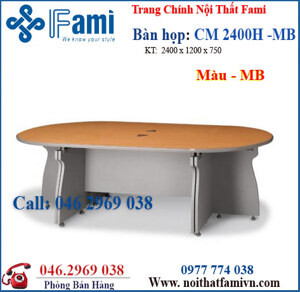 Bàn họp oval CM2400H