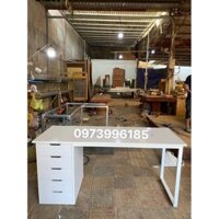 Bàn IKEA GAMING 1m8 full trắng