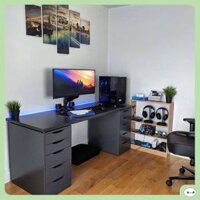 Bàn IKEA Trắng Đen