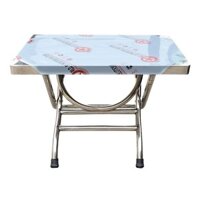 bàn inox ăn cơm kt 50x80x55