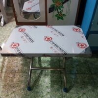 Bàn inox chữ nhật  50×80 lùn giá rẻ