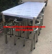 Bàn Inox Công Nghiệp mẫu mới