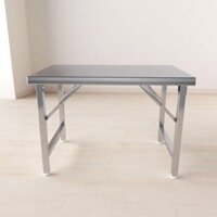 Bàn inox WIN 50x80cm chân xếp Thailand