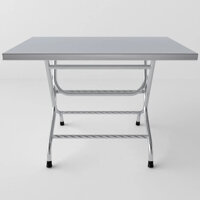 Bàn Inox WIN Chữ Nhật Phi 32 50 x 80 cm Chân Cao