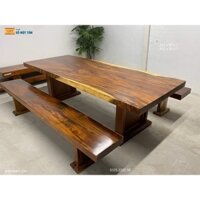 Bàn K3 Gỗ Me Tây, Bàn K3 Gỗ Tự Nhiên, Bàn Ăn Gỗ Me Tây, Bàn Làm Việc Gỗ Me Tây, Bàn Họp Gỗ Me Tây 232 x 97 x 7
