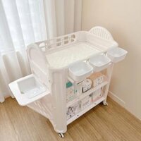 Bàn kệ thay bỉm đa năng tiện lợi