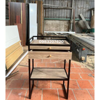 BÀN KỆ THỜ PHẬT NHỎ GỌN KHUNG SĂT CHẮC CHẮN (hình thật )