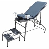 Bàn khám phụ khoa inox, bàn sản chuẩn y tế, bảo hành 1năm