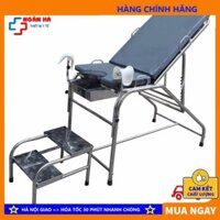 Bàn khám phụ khoa inox, bàn khám sản, bàn thẩm mỹ cô bé, có ship các tỉnh - TBYT BỆNH VIỆN - HÀNG CTY