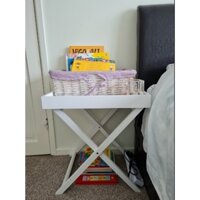 Bàn khay chữ nhật, bàn trà gỗ có thể tháo rời phù hợp du lịch dã ngoại cắm trại homedecor