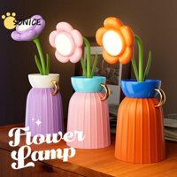 Bàn Không Dây Đèn Hoa LED Để Bàn Đèn Trang Trí Ba Tốc Độ Làm Mờ Vô Tận Trang Trí Nhà Cửa Cho Phòng Ngủ Phòng Đại Học Trẻ Em