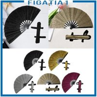 Bán kính quạt Kung Fu gấp lấp lánh Trung Quốc 33cm cho phụ kiện tiệc lễ hội