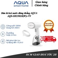 Bàn là hơi nước cầm tay Aqua SH2502R 250ml có phun tự động, đèn cảnh báo, đứng được