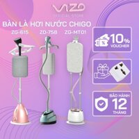 Bàn Là Hơi Nước Cây Đứng CHIGO Thanh Đỡ Chắc Chắn 3 Góc Nghiêng Tiện Lợi Công Suất 1800W Bảo Hành 12 Tháng