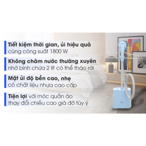 Bàn là hơi nước đứng Panasonic NI-GSE050ARA - 1800W