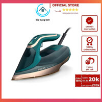 Bàn là hơi nước Philips Azur 8000 DST8030/70; Công suất 3000W; Tự tẩy cặn canxi