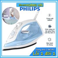 Bàn là hơi nước Philips GC1740, chức năng tia phun giúp tạo ra hơi nước đều đặn, ủi nhiều quần áo siêu nhanh