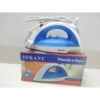 Bàn là khô bàn ủi khô cầm tay 2 in 1 Sokany Steam Iron model ES-138A công suất 1400W