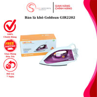 Bàn là khô Goldsun GIR2202 Cho Quần Áo Xuông Phẳng Đẹp Như Mới