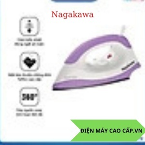 Bàn là khô Nagakawa NAG1502 - 1200W