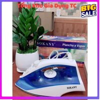 Bàn là khô phun nước, bàn ủi khô phun nước 2 in 1 Sokany Steam Iron model ES-138A công suất 1400W