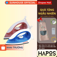 Bàn là khô Sunhouse SHD1072 Chính hãng, Bàn ủi trượt êm trên mọi chất liệu cám biến nhiệt an toàn - HAPOS SUNHOUSE