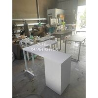 bàn làm nail L kèm tủ ikea 5 hộc