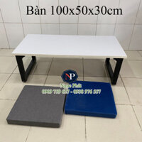 Bàn Làm Việc 100x50x30cm - Bàn Ngồi Bệt Xếp Gọn