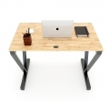 Bàn làm việc 100x60cm VConcept chân sắt lắp ráp HBVC001