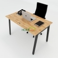 Bàn làm việc 120x70cm Aton Concept chân sắt lắp ráp HBAT004