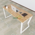 Bàn làm việc 140x60cm MConcept chân sắt lắp ráp HBMC003