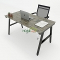 Bàn làm việc 140x70cm AConcept chân sắt lắp ráp HBAC005