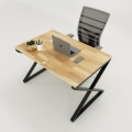Bàn làm việc 80x140cm gỗ cao su hệ XConcept HBXC006