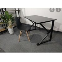 Bàn Làm Việc Bàn Gaming Chân Hình Chữ K Kích Thước 60X120 Mặt Gỗ Công Nghiệp