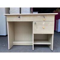 BÀN LÀM VIỆC - BÀN GỖ VÁN ÉP NGANG 1M 3 HỘC