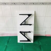 Bàn làm việc, bàn học chân sắt chữ Z gấp bệt (R40*D80xC35cm) {GIÁ TẠI XƯỞNG} mặt MDF sang trong
