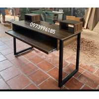 BÀN  LÀM VIỆC  BÀN  HỌC  CÓ NGĂN TRƯỢT BỎ ĐÀN M803(hình thật )