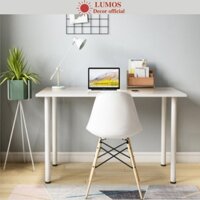 Bàn làm việc bàn học Limon trắng phong cách Bắc Âu Lumos LV02