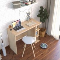Bàn làm việc bàn học sinh gỗ MDF kết hợp kệ sách tiện dụng mẫu mới