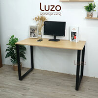 Bàn Làm Việc, Bàn Học Sinh, Bàn Chân Sắt, Bàn Để Máy Tính Cao Cấp M2C21 Luzo Home Giao Toàn Quốc