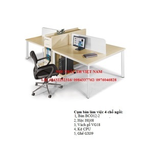 Bàn làm việc BCO12-2