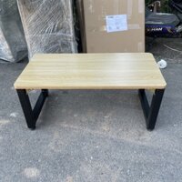 Bàn làm việc bệt gấp gọn chân sắt sơn có thể làm bàn ăn gấp gọn Havaco kích cỡ 40x80x35cm