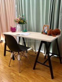 Bàn làm việc chân chữ A ( 60cm x 1m4 ) BS09
