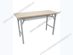 Bàn làm việc Xuân Hòa BOV-1605B - chân sắt, gấp